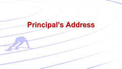 Principal's Address - New School Year Opening 2015
