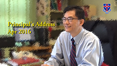 Principal's Address - April 2016