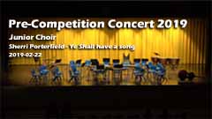 Pre Competition Concert 2019 - Junior Choir