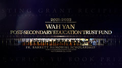 Wah Yan Post-Secondary Education Trust Fund 2021-2022